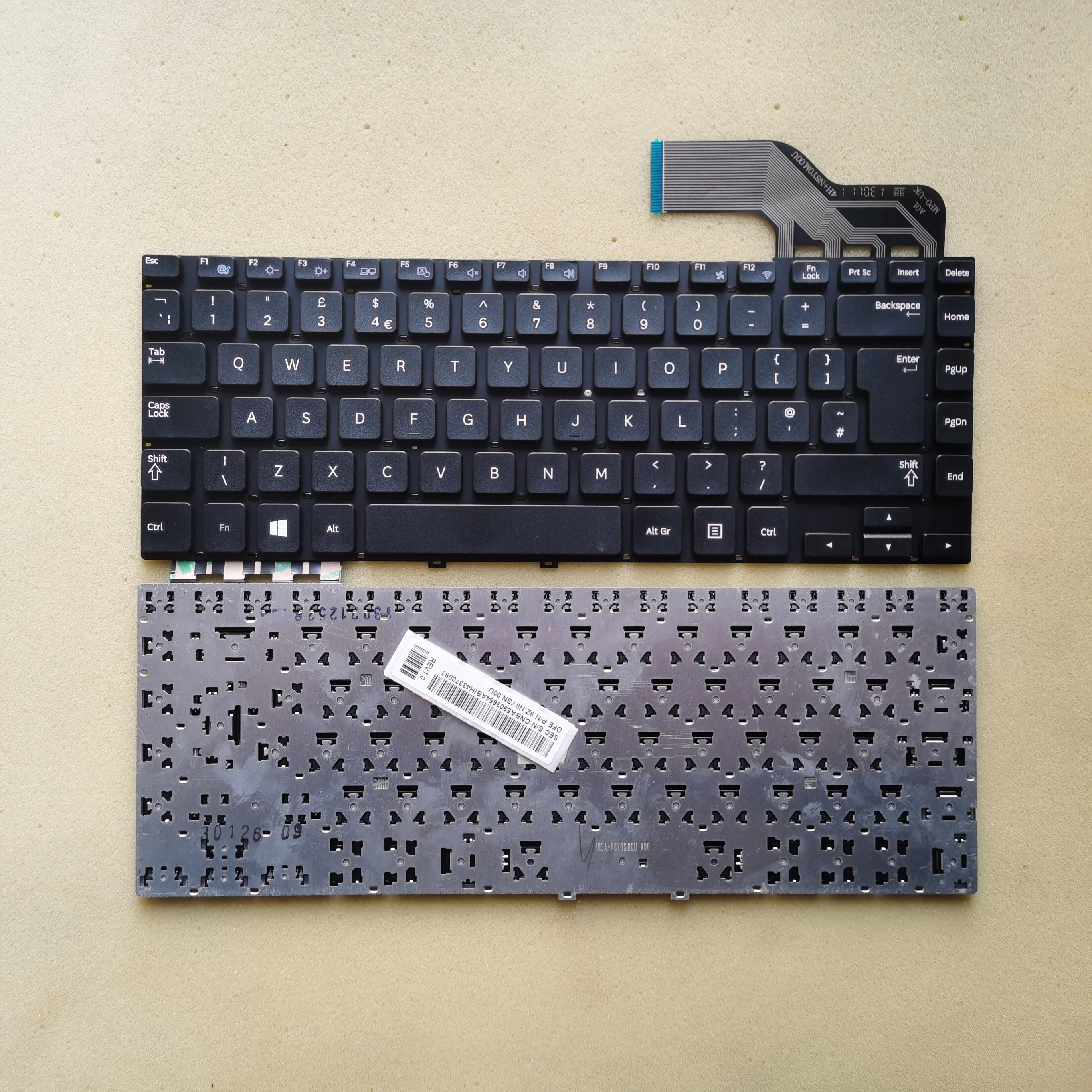 Великобритания новая клавиатура для ноутбука samsung NP 300E4E 270E4V 275E4V 2470EV 300E4V 270E4C