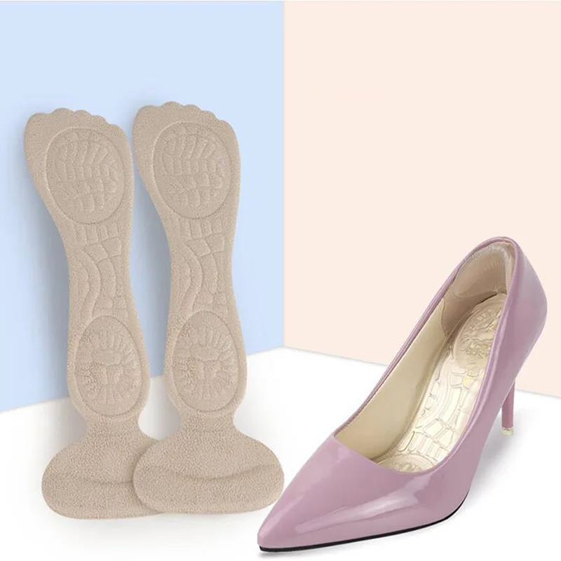 

T-Shape High Heel Grips Liner Arch Support Orthotic Shoes Insert Insoles Foot Heel Protector Cushion Pads For Women