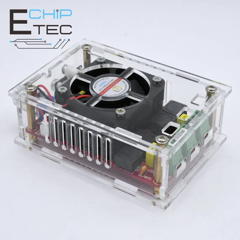 

Fee Shipping 1PCS XH-A101 2x100W DC 9-34V High-power Digital Power Amplifier Board TDA7498 with Shell and Fan