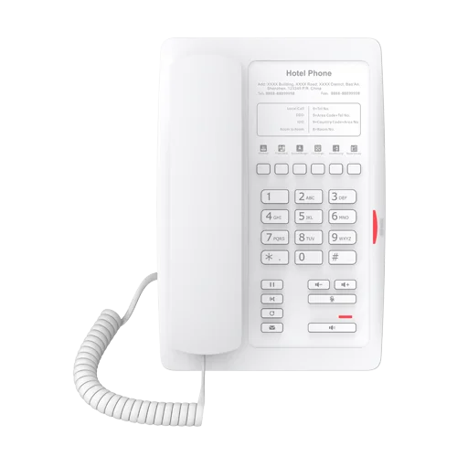 

Fanvil H5 High-End Hotel IP Phone with 3.5-inch color screen USB charging port 2 SIP Lines support POE VoIP Products