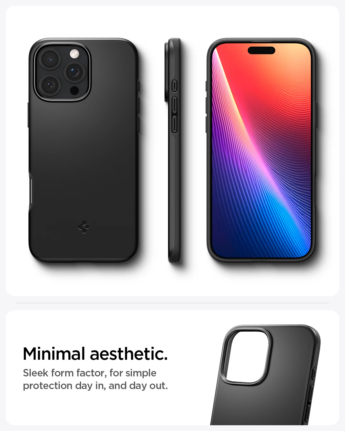 Тонкий чехол Spigen Magfit MagSafe для iPhone 16 Pro Max /