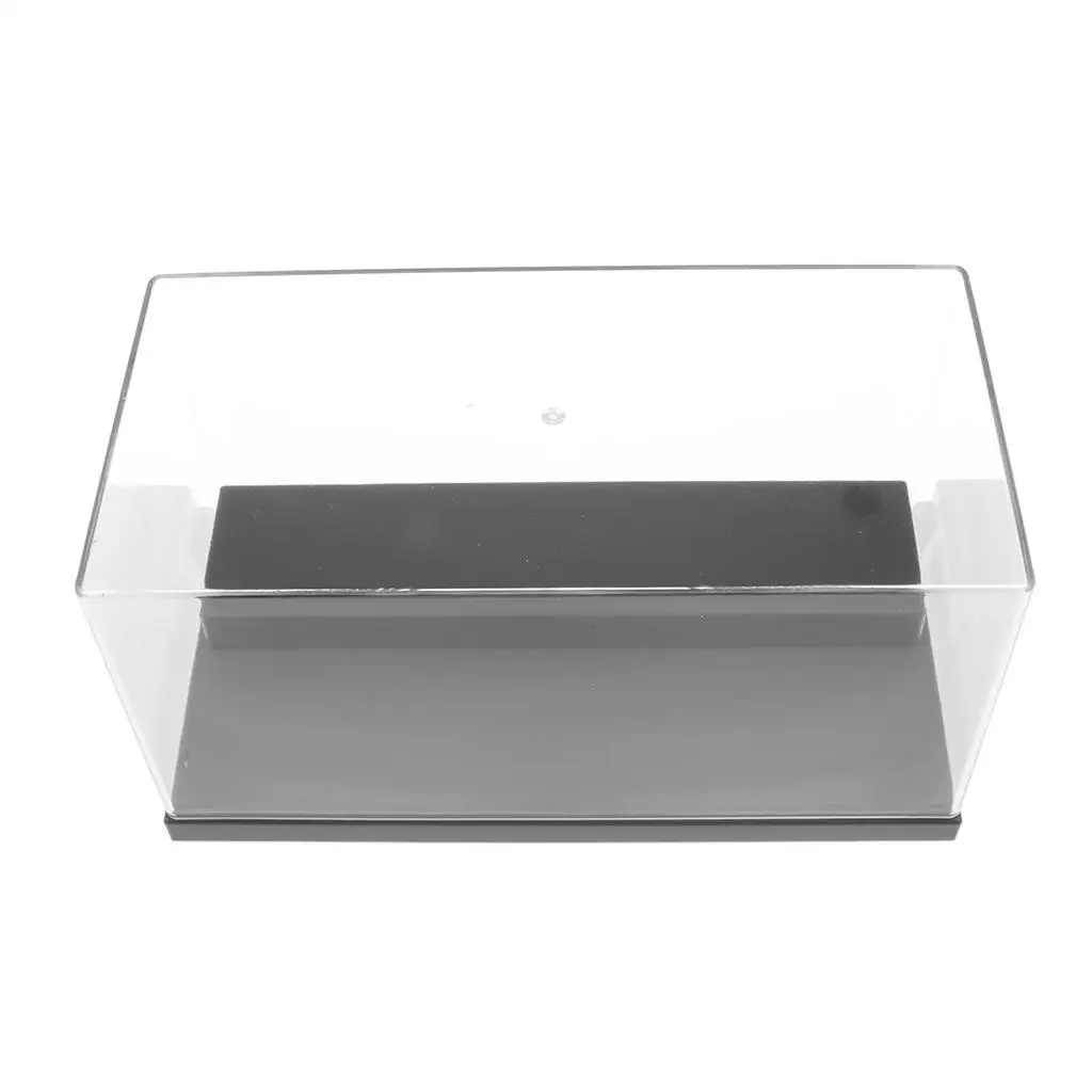 

Clear Acrylic Display Box Case Car Figure Display 2 Steps Dustproof
