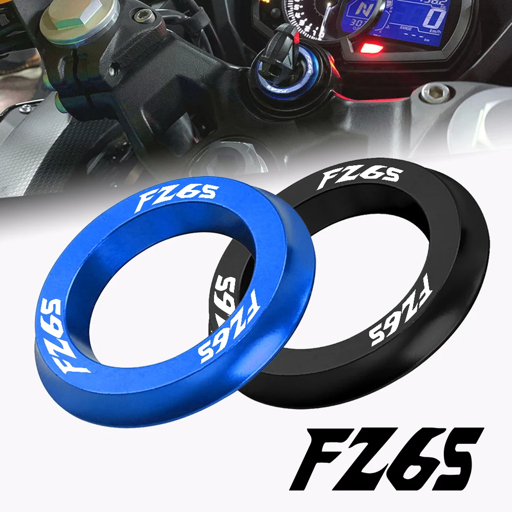 

Для YAMAHA FZ6S 1998-2003 2002 2001 2000 1999 Крышка отверстия дроссельной заслонки мотоцикла декоративное кольцо для отверстия для ключей CNC алюминий