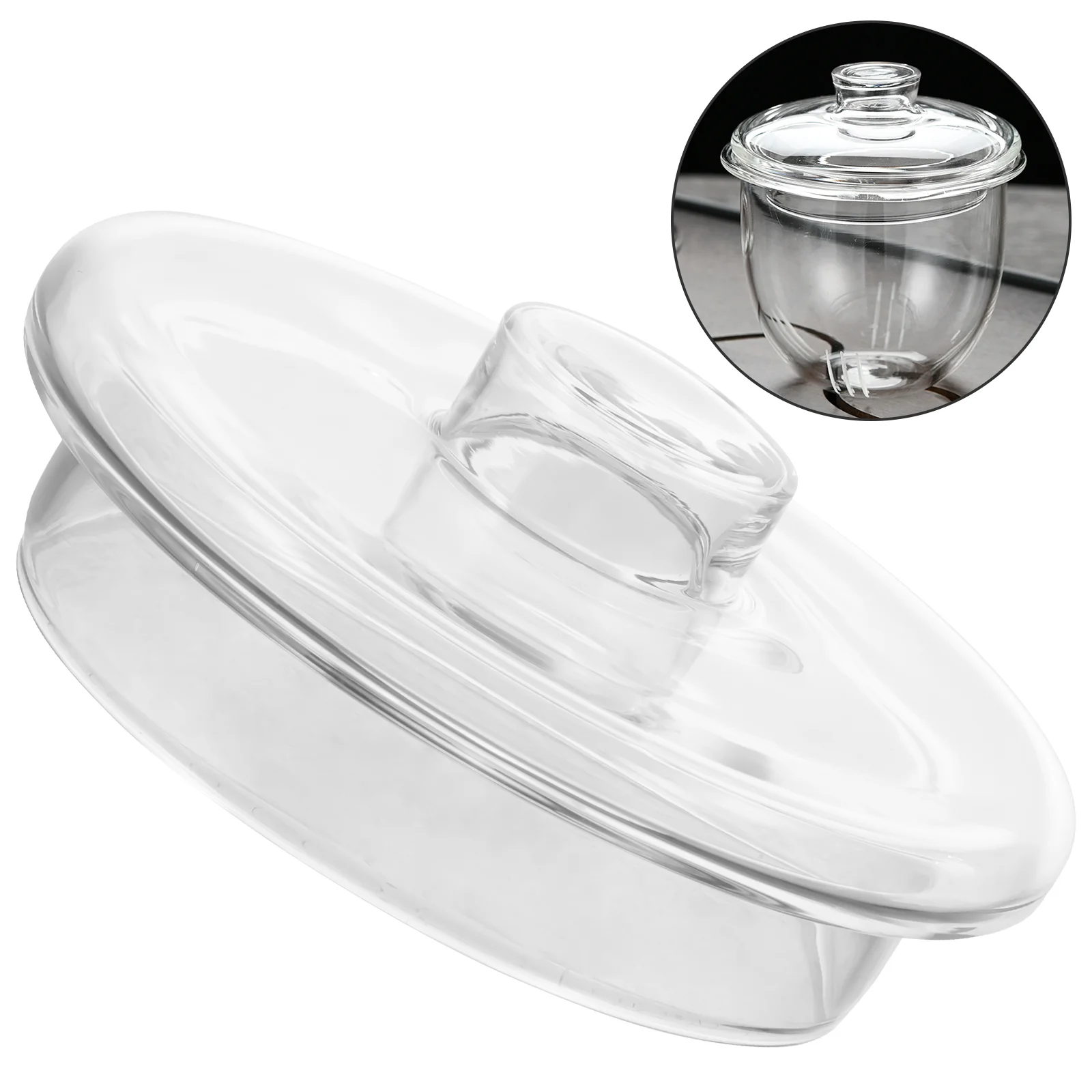 

Liner Glass Teapot Top Decked Accessories High Borosilicate Decorative Kettle Lid