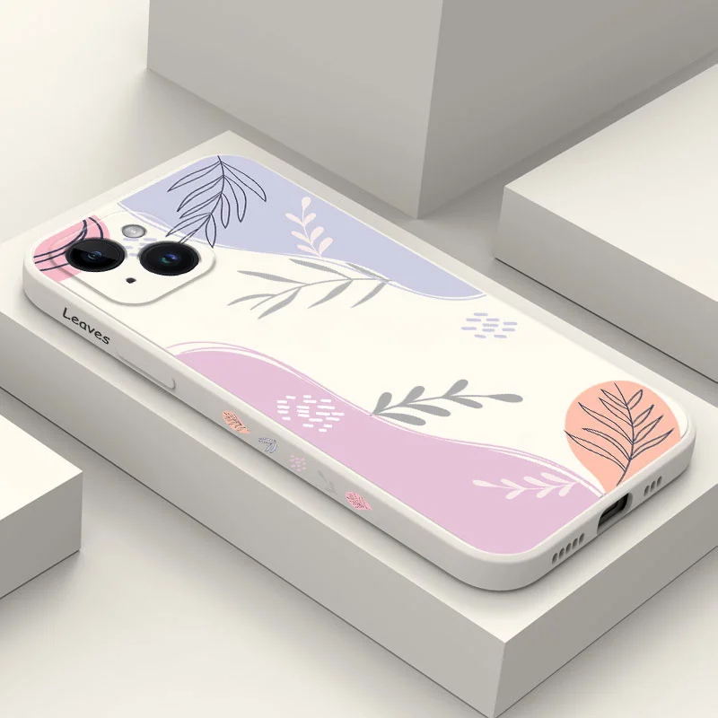 

Acme Flower Phone Case For iPhone 14 13 12 11 X XR XS SE2 SE2020 8 7 6 6S Plus Pro Max Mini Silicone Cover