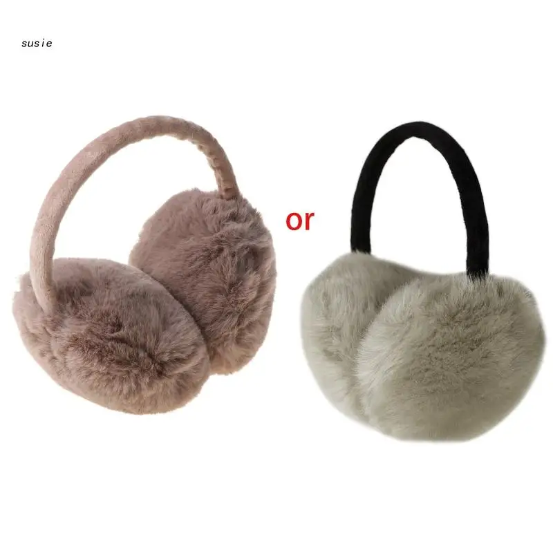 

X7YA 2019 Winter Earmuff Imitation Rabbit Women Earmuffs Ear Warmers Large Plush