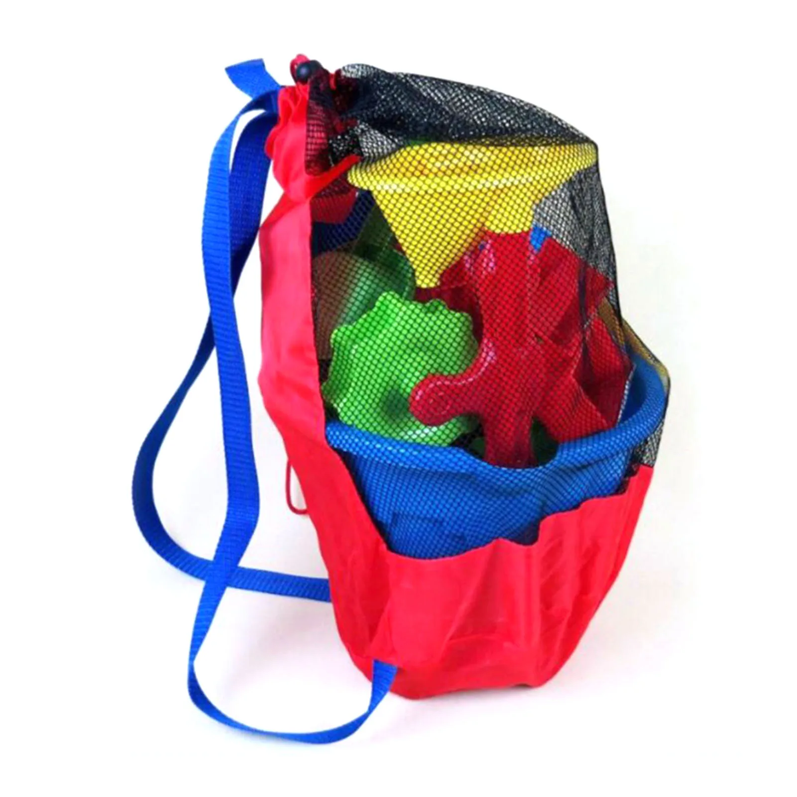 

Portable Beach Bag Foldable Mesh Swimming Bag For Children Beach Toy Storage Bag Kids Outdoor Swimming Gears