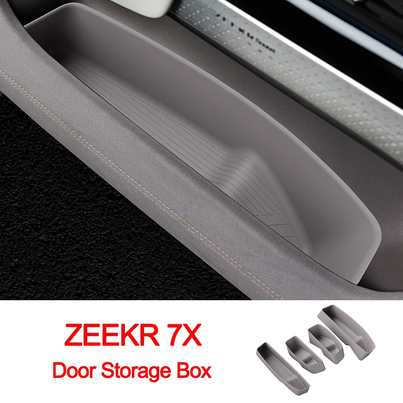 

Ящик для хранения аксессуаров ZEEKR 7X, органайзер для хранения ручек передней и задней двери, аксессуары для дверей автомобиля, боковой ящик для хранения