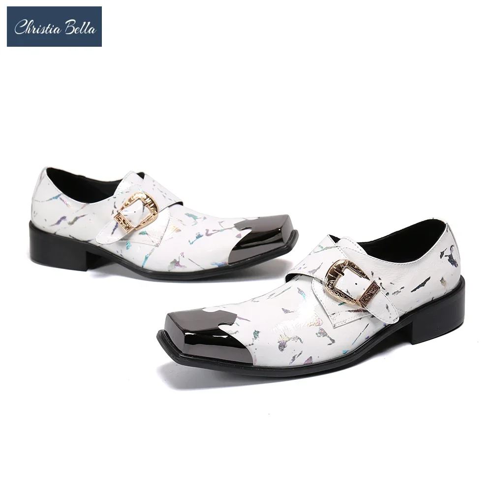 Модные элегантные мужские туфли-оксфорды белые вечерние свадебные модельные