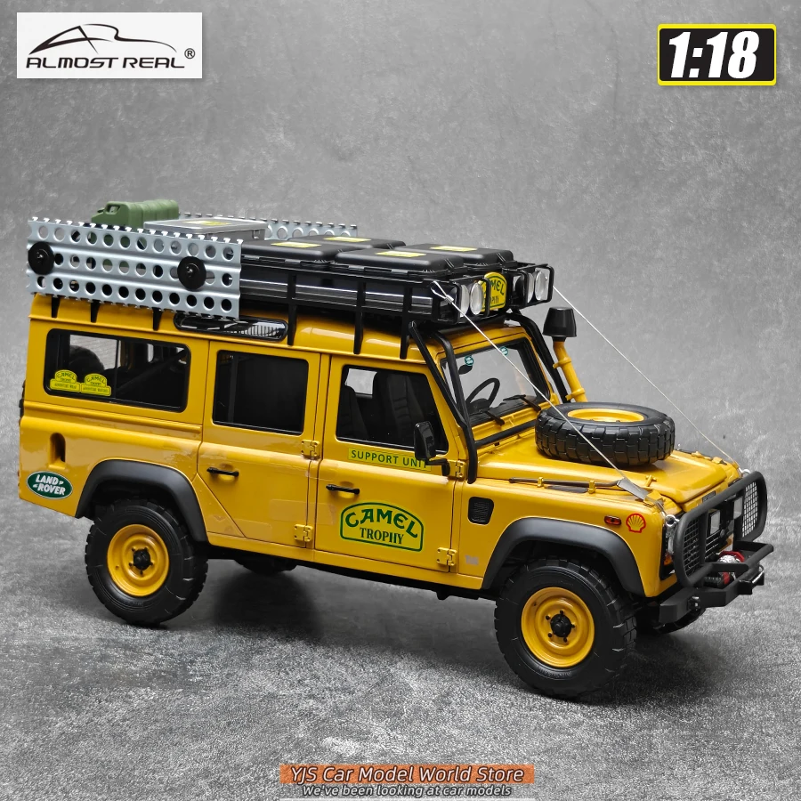 Модель автомобиля Land Rover Defender 110 Camel Trophy в масштабе 1:18, почти как оригинал, 1993 года выпуска, Сабах, Малайзия, для коллекционирования. (art.: 3920da7fdaae8) - 3920da7fdaae8