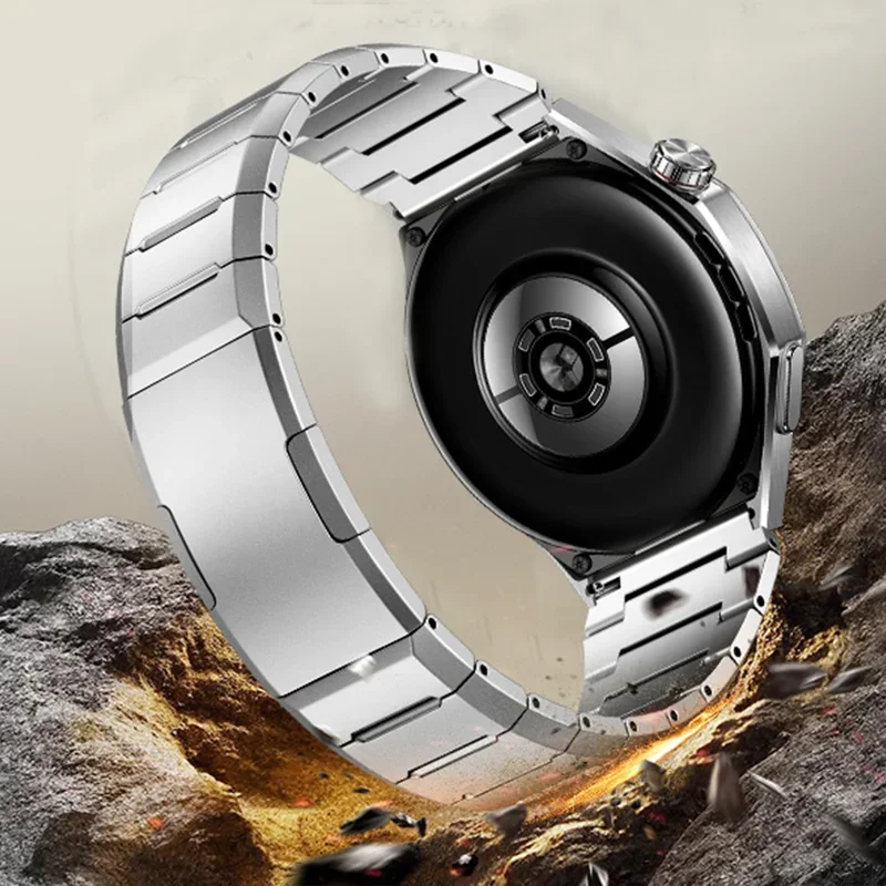 Роскошный ремешок из нержавеющей стали для HUAWEI WATCH GT 4 46 мм GT4Pro 3 Ultimate Honor GS Pro MagicWatch