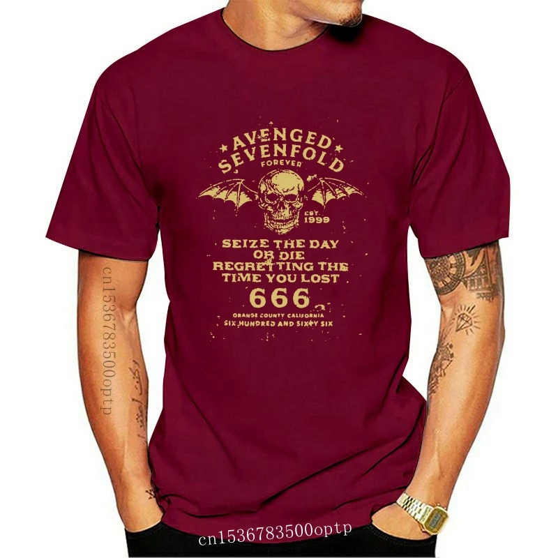 Fashion Men T Shirt Avenged Sevenfold Seize The Day Funny t-shirt Novelty Tshirt Women |
