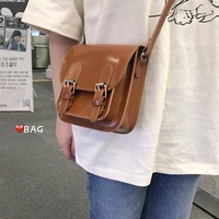 womens shoulder bag brand designer womens pu leather straddle bag simple girls purse handbag 2022 new style messenger bag