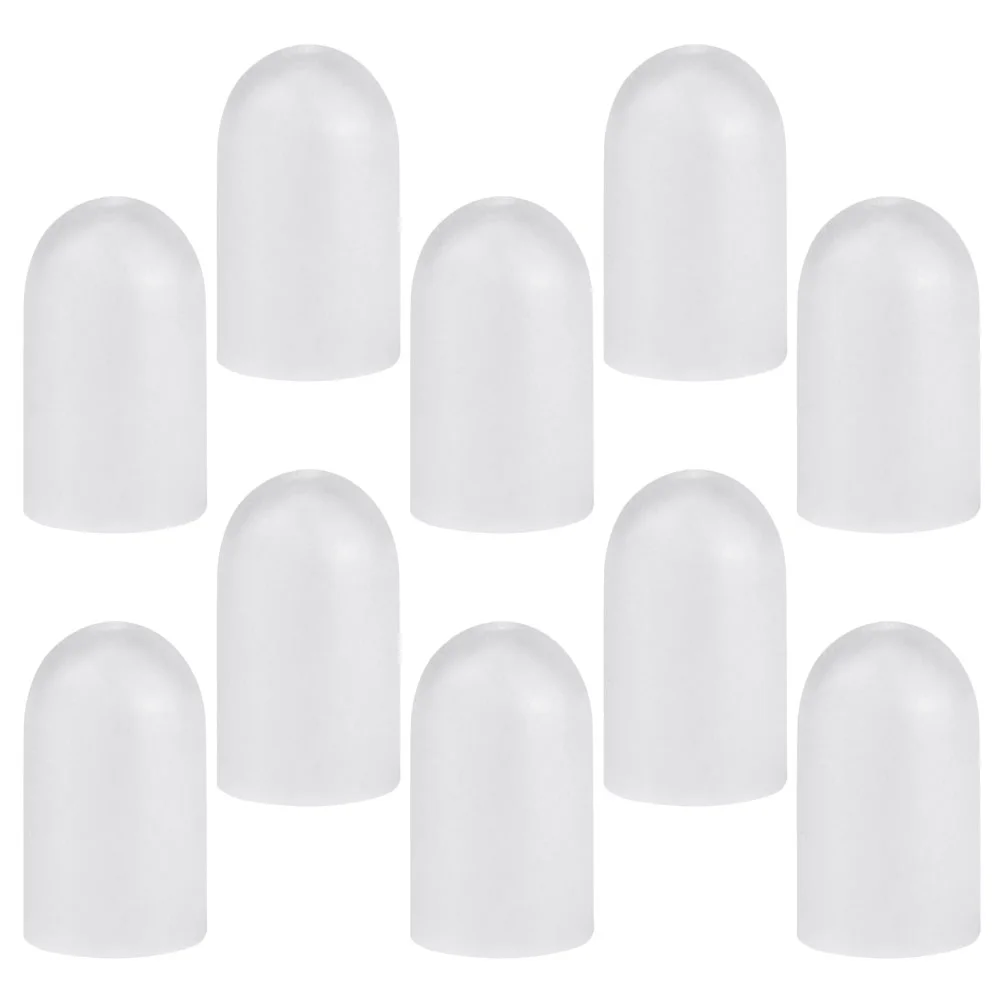 

10 Pcs High Heel Protectors Anti-abrasion Toe Covers Guards for Feet Wear Caps and Reusable Men Miss