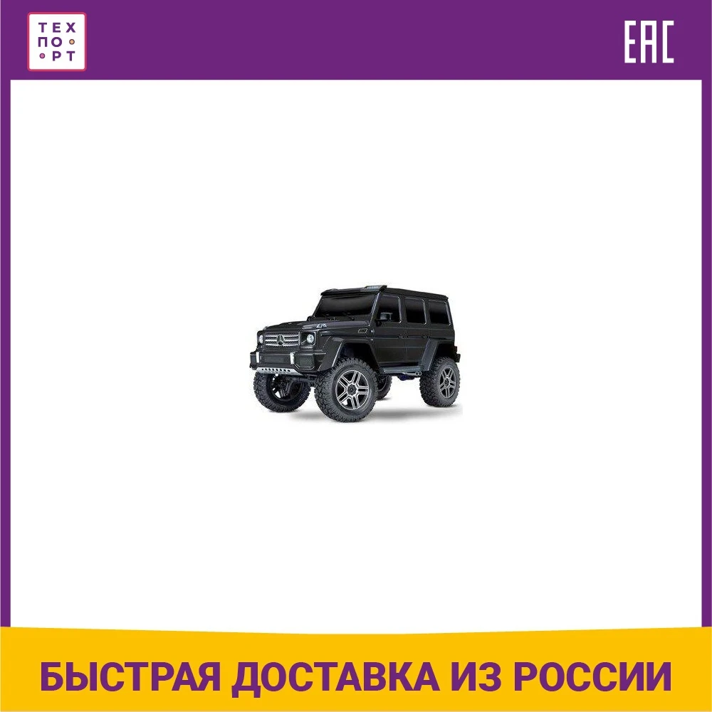 Радиоуправляемый краулер TRAXXAS TRX-4 Mercedes G 500 4WD RTR масштаб 1:10 2.4G - TRA82096-4-B | Игрушки и