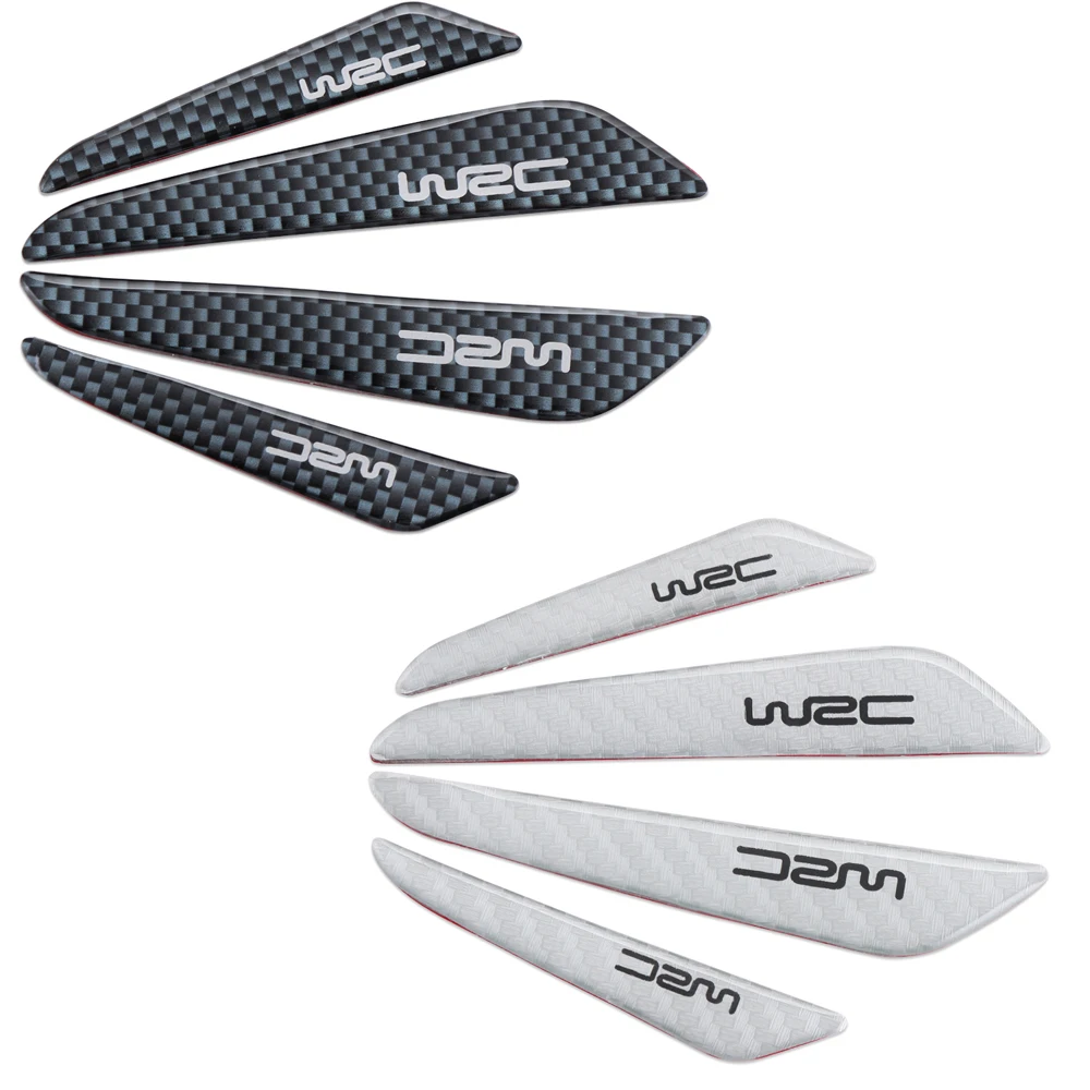 Полоски WRC для защиты от царапин на края автомобильной двери Peugeot 206 307 406 407 207 208 308