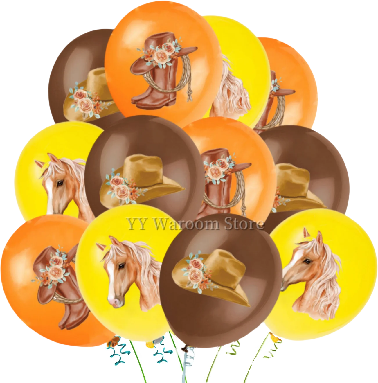 

Набор воздушных шаров лошадки MINISO