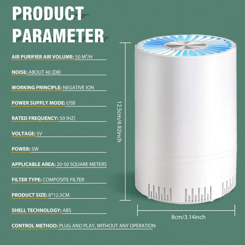 

Air Eliminator Air Purifier Oval Part 12.5x8cm Replacement 50 M³/h ABS White Accessory Adapter Composite Filter