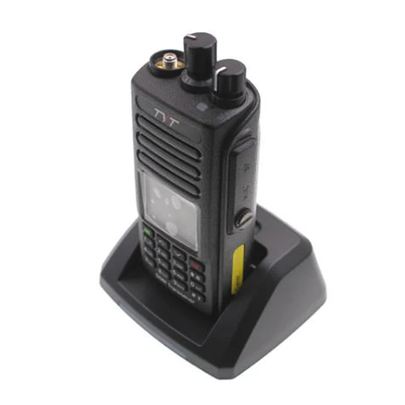 TYT MD-UV390 DMR Radio Station 5W Walkie Talkie MD-390 IP67 Waterproof 136-174MHz & 400-480MHz Dual Time Dlot Digital Radio
