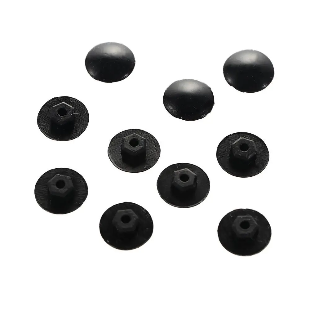 

10PCs Waterproof Rubber Bicycle Headset Cap Dustproof M6 Screw Cycling Stem Top Cover Outdoor Cycling MTB Bike Bolts Parts