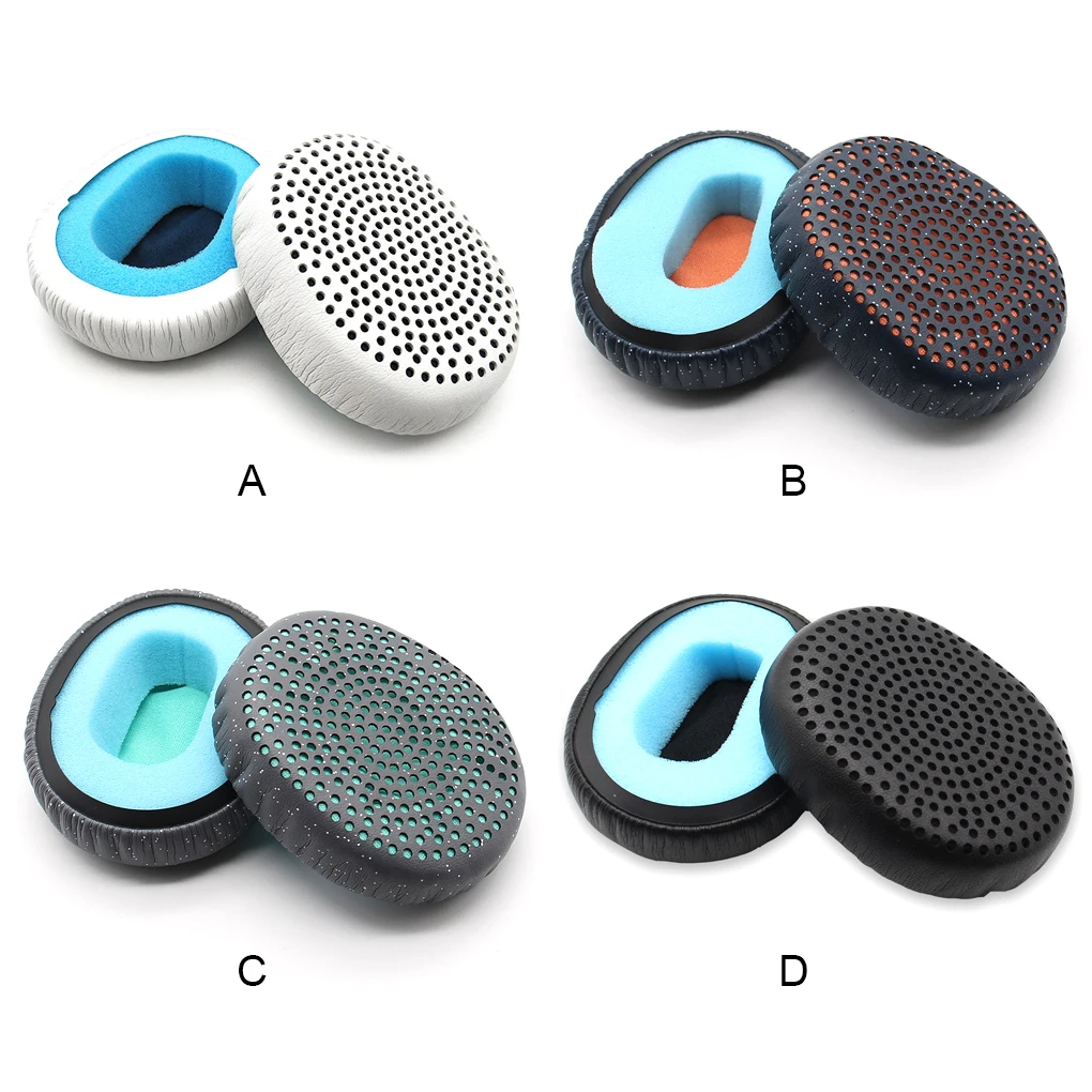 

Подушка для игровых планшетов, дышащие полые Накладные наушники, замена для наушников Skullcandy Riff, красные