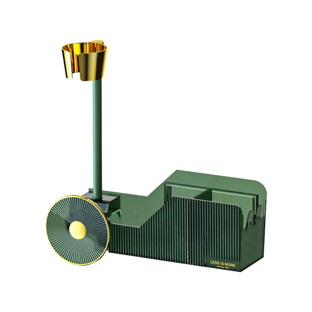 

Air Blower Holder Fashion No Punching Plastic Bathroom Air Blower Holder with Wire Winder Organizer Household Supplies