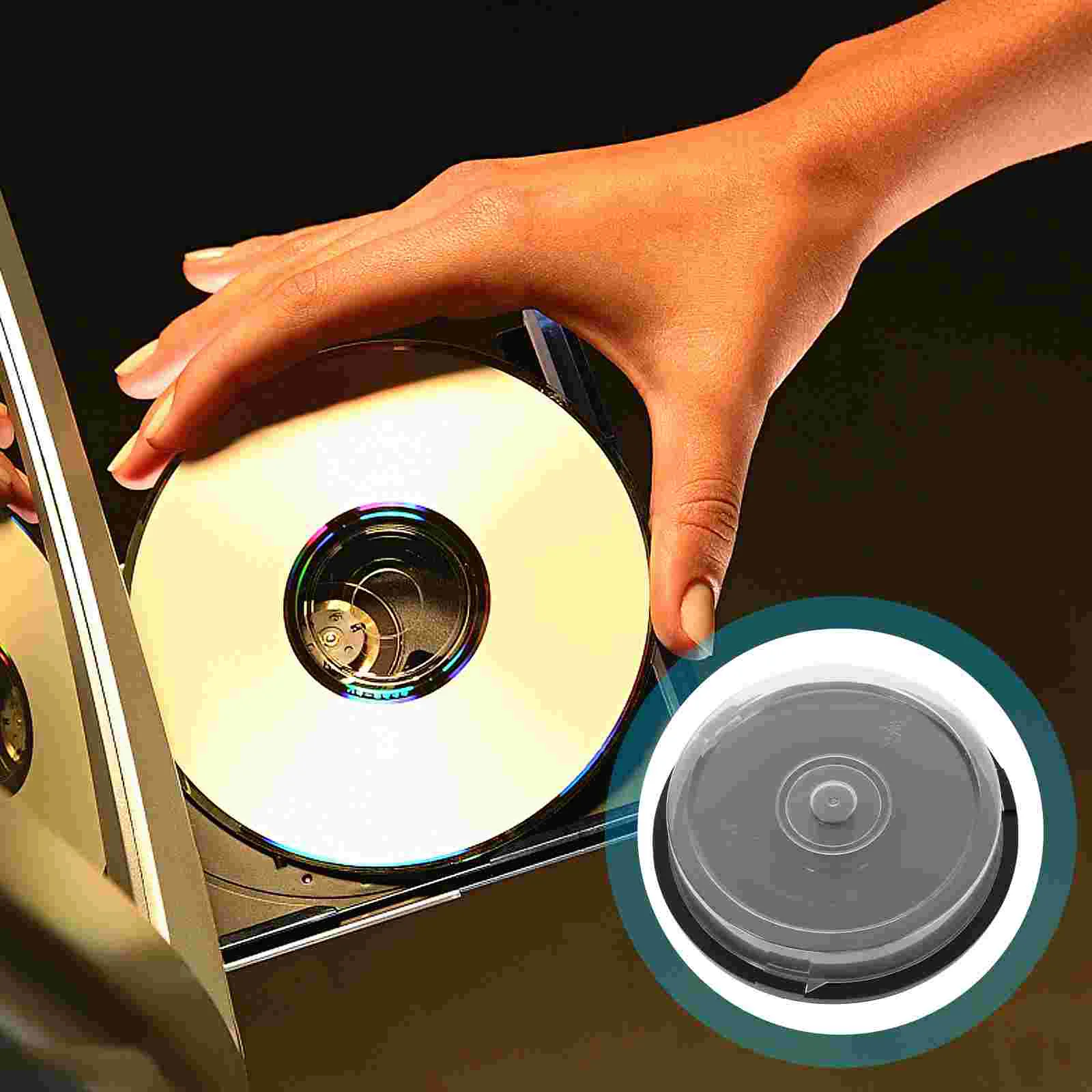 Пустое ведро для хранения компакт-дисков бытовой держатель DVD портативный