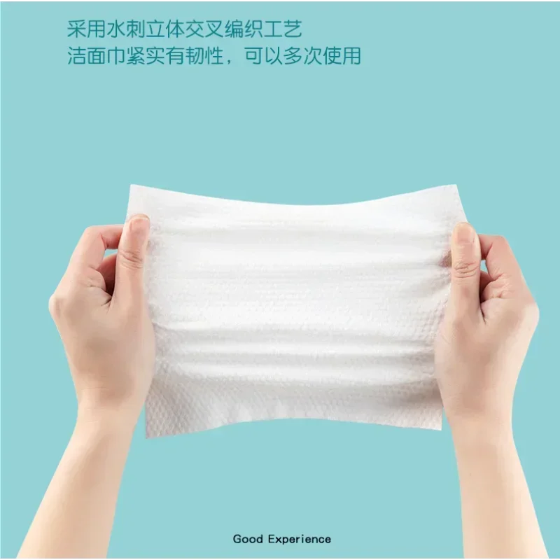 100 шт. одноразовые толстые 100% хлопковые полотенца для лица мягкие салфетки снятия