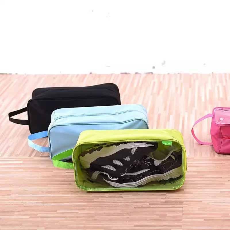 

Shoe Bag Travel Organizer - Transparent Dustproof Storage Bag for Shoes