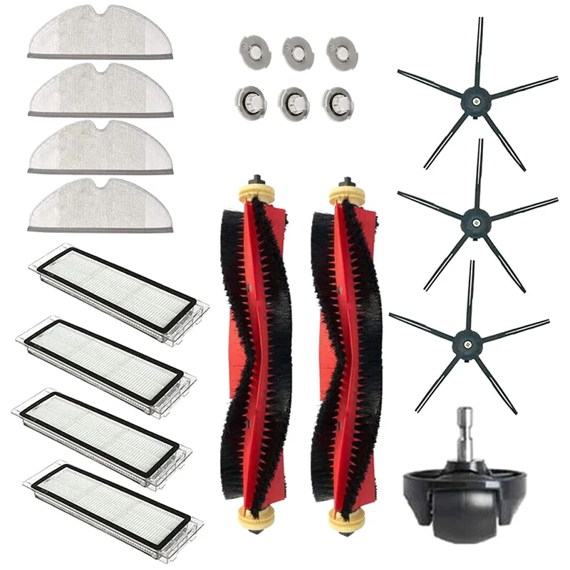 

Vacuum Cleaner Parts Mop Filter Main Side Brush Suitable for Xiaomi Roborock S6 S60 S65 S5 MAX T6 Vacuum Cleaner Accessories