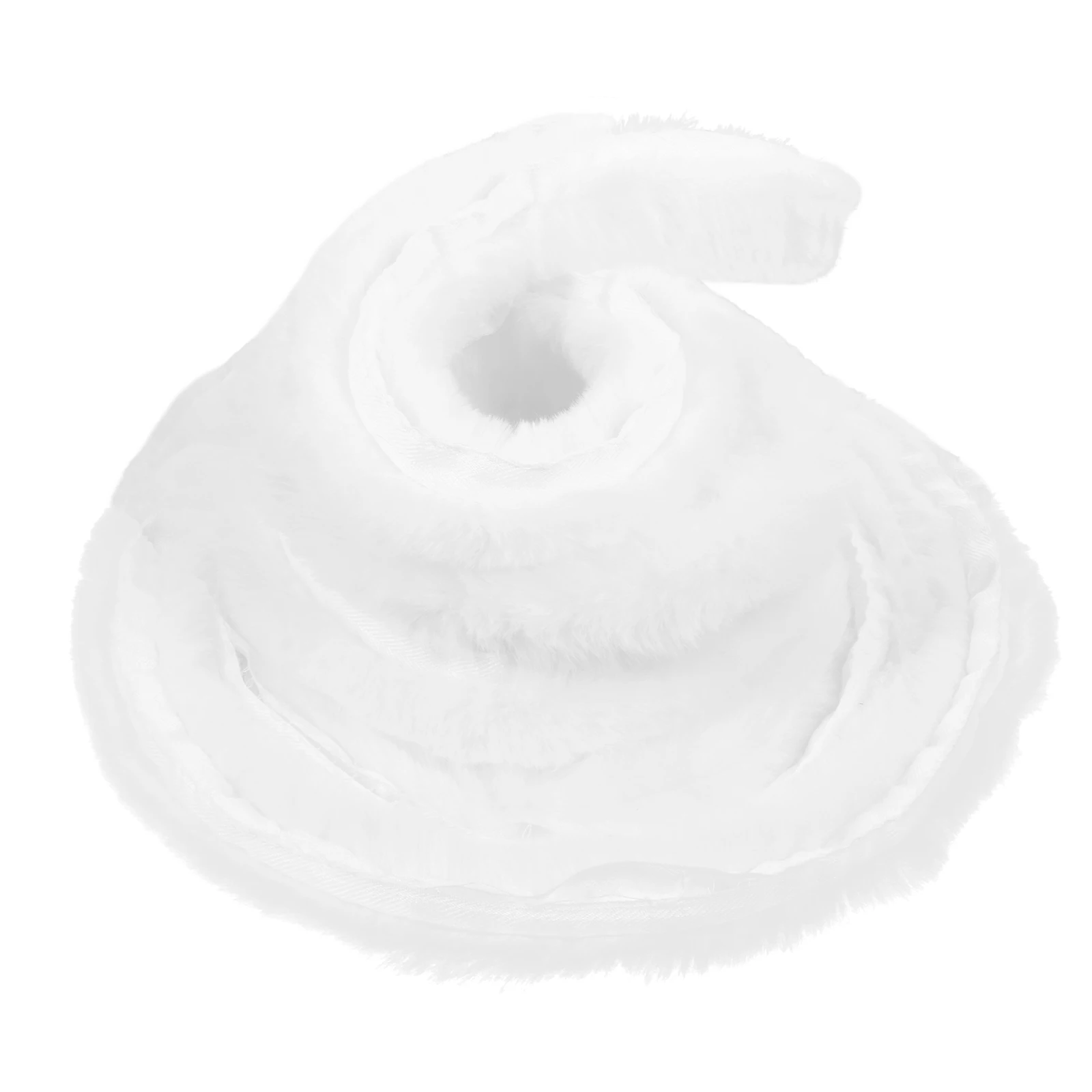 

1pc 3M Christmas White Faux Fur Ribbon Trim Fabric Roll Sewing Material DIY Apparel Sewing Decoration Craft