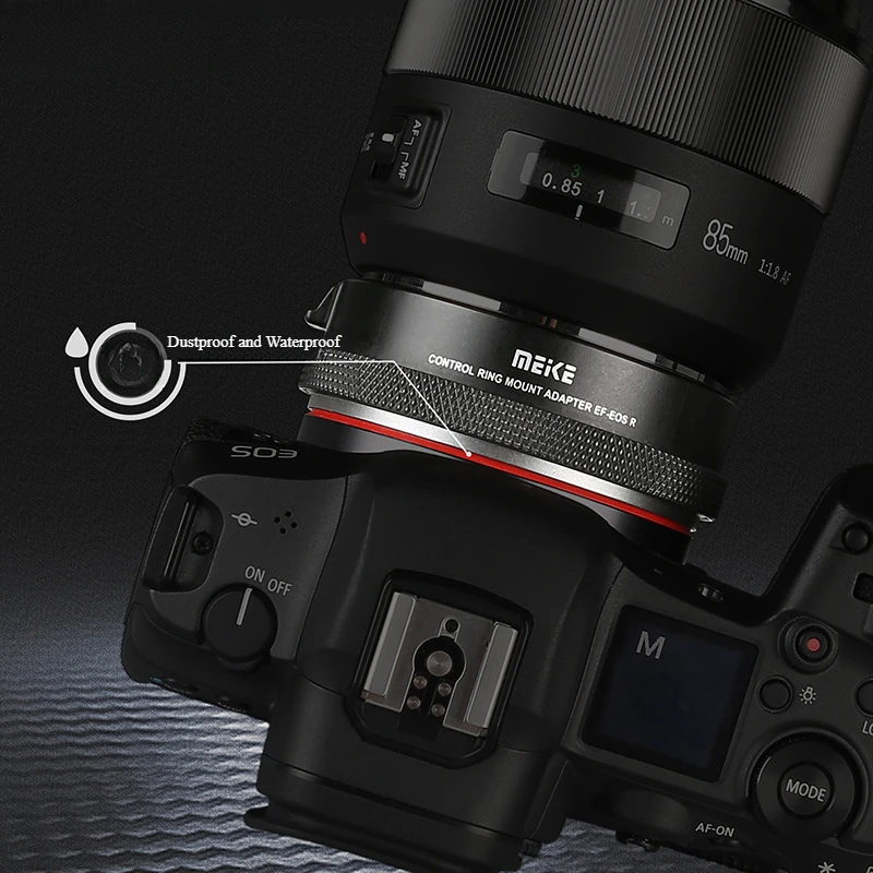 Фото Автофокус Meike MK-EFTR-B, совместимый с объективом Canon EF/EF-S и переходное кольцо с функцией автоматического управления Canon EOSR №4