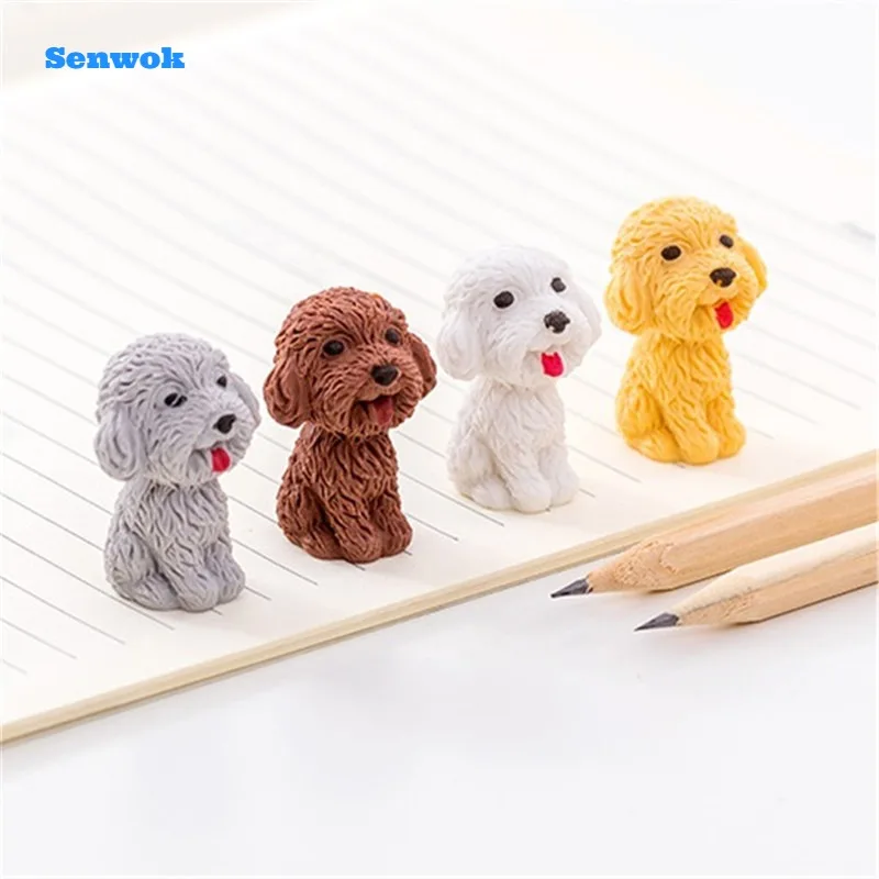 

Cartoon Cute Pencil Eraser School Supplies Stationery Child Day Gifts Material Escolar Kid Student Gift Stationery