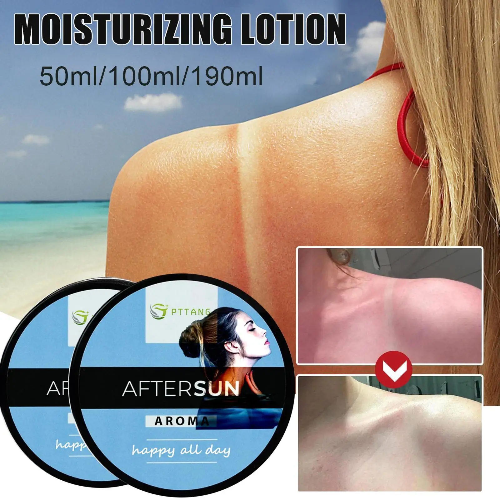 

50/100/190ml Gel Mask Remove Acne Body Face Cream Moisturizing Sleeping Mask Sun Korean Repair Skin Care Beauty After Produ I4A6