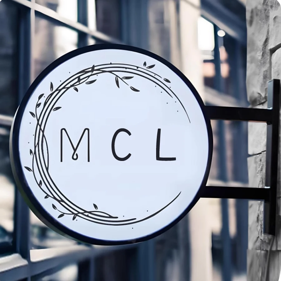 Пользовательский 3D светодиодный рекламный световой короб уличный