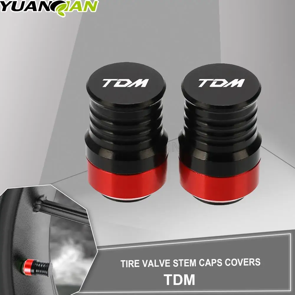 

For Yamaha TDM 850 1991-2002 2001 2000 TDM900 2012 Motorcycle Accessories CNC Alumimum Vehicle Wheel Tire Valve Stem Caps Covers