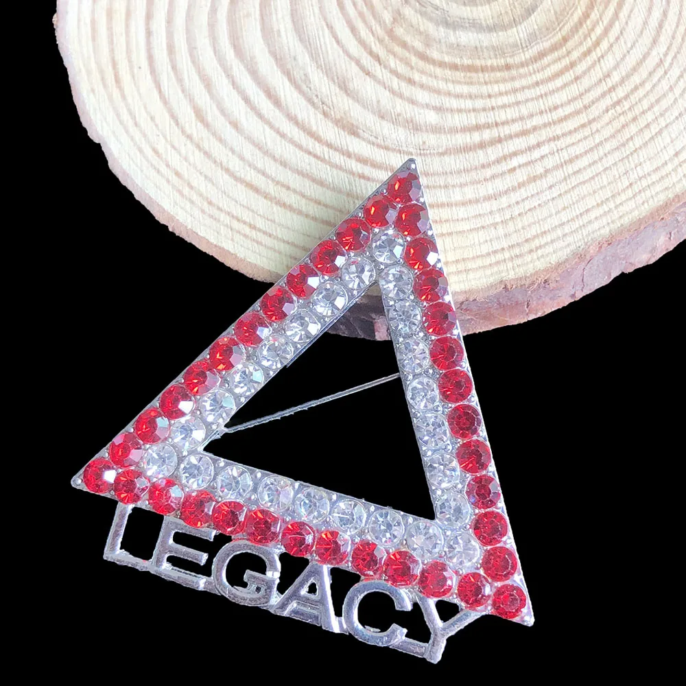 Женская Брошь в виде треугольника с жемчугом | Украшения и аксессуары