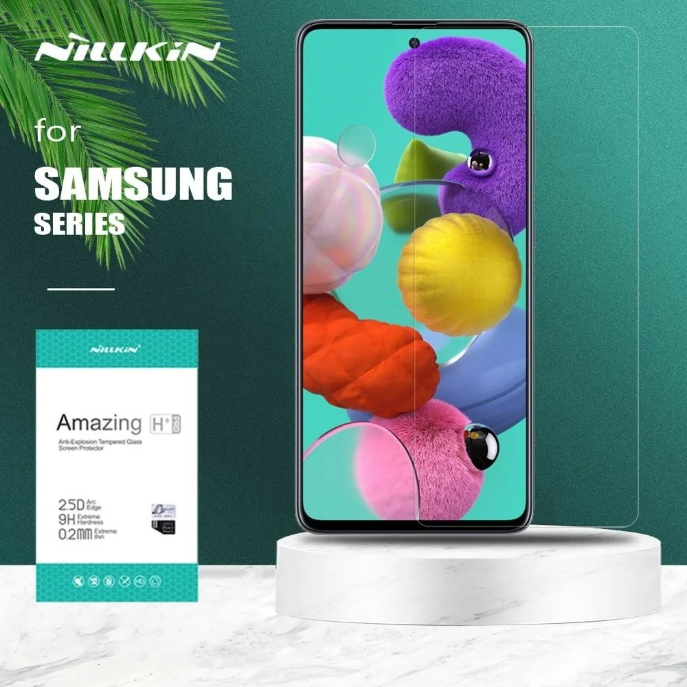 

Защитное стекло Nillkin для Samsung Galaxy A73 A53 A72 A52 A32 5G A71 A51 A41 A50 S22 S21 Plus S20 FE S10E