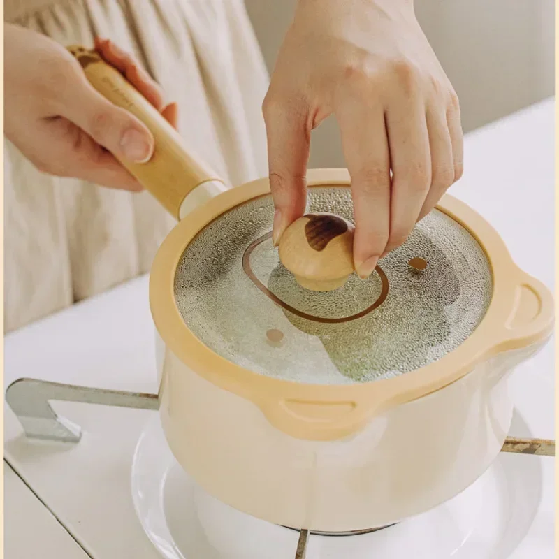 Домашняя сковорода с антипригарным покрытием здоровая керамика Ustenes Of Kitchen