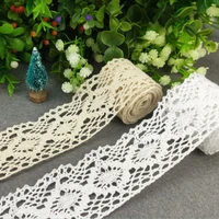 30 yardslot cotton lacetrim white beige home textile hairdresser crafts diy underwear clothing decoration sewing accessories