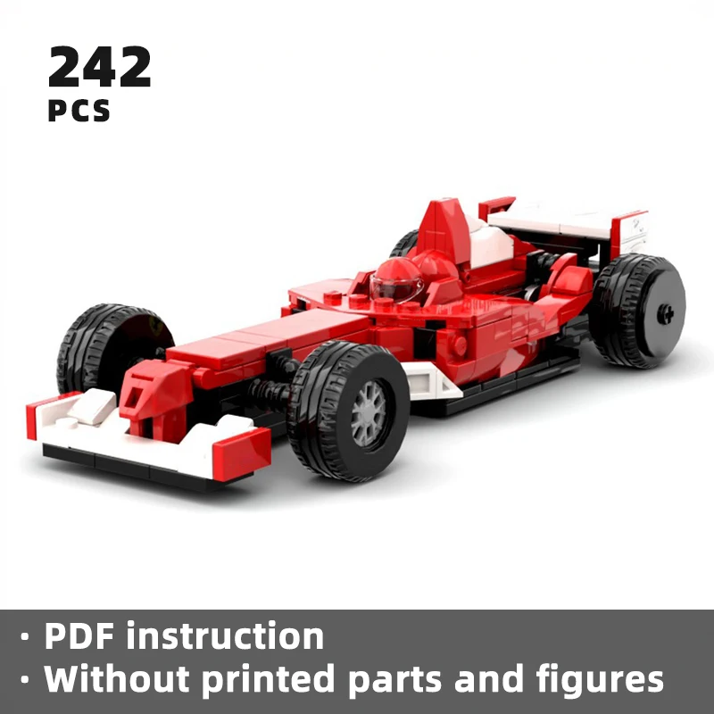 Легендарные чемпионы скорости F2004 гиперкар кирпичи суперкар гоночный автомобиль