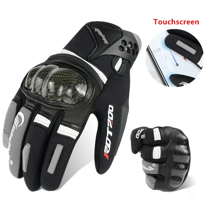 

Summer Motorcycle Gloves Breathable Full Finger Guantes Luvas Outdoor Sports Hard Shell Protect Racing Moto Accessory for Harley