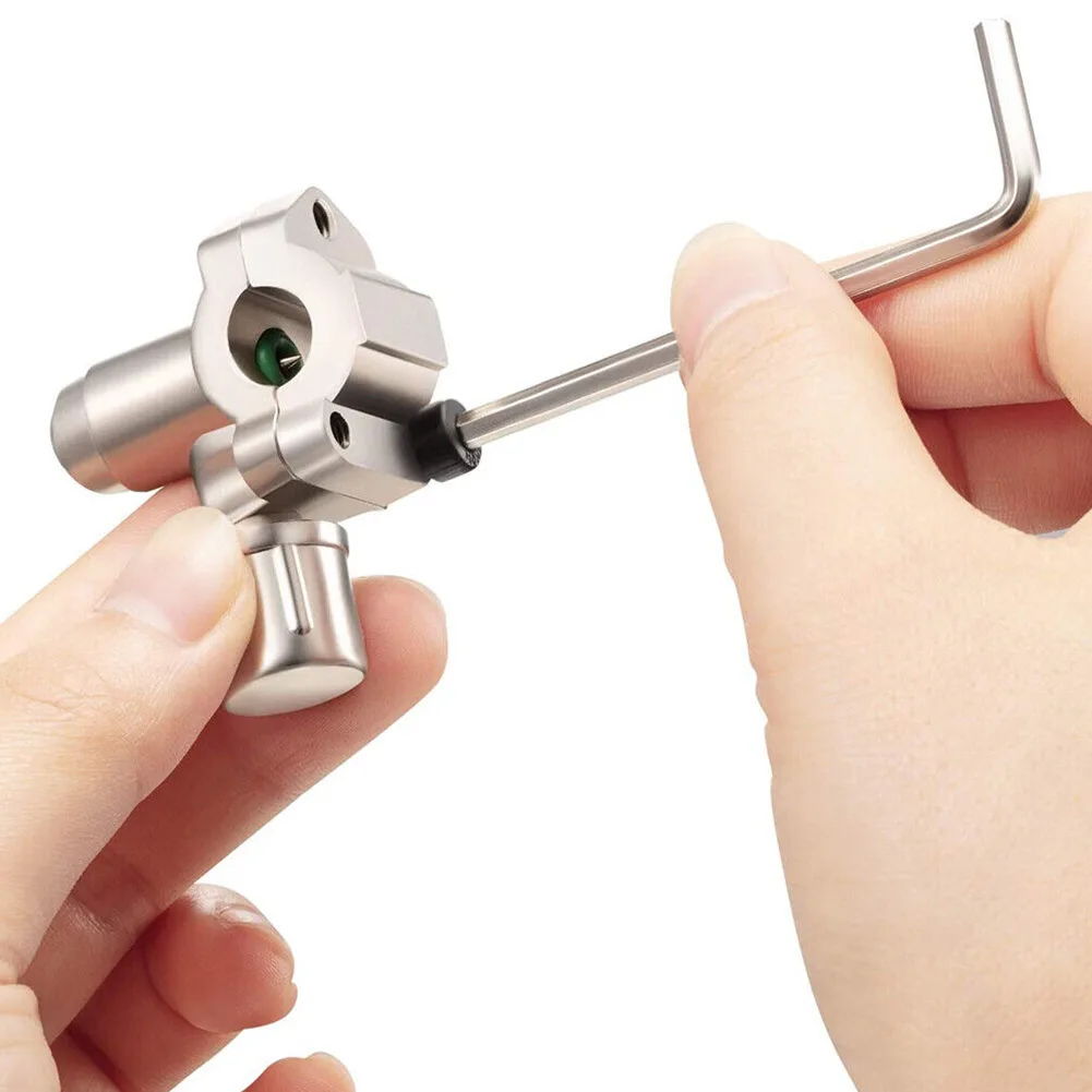

A/C Piercing Valve Refrigerator Piercing Puncture Valve With Spanner Zinc Alloy Air Conditioner Line Tap Valve