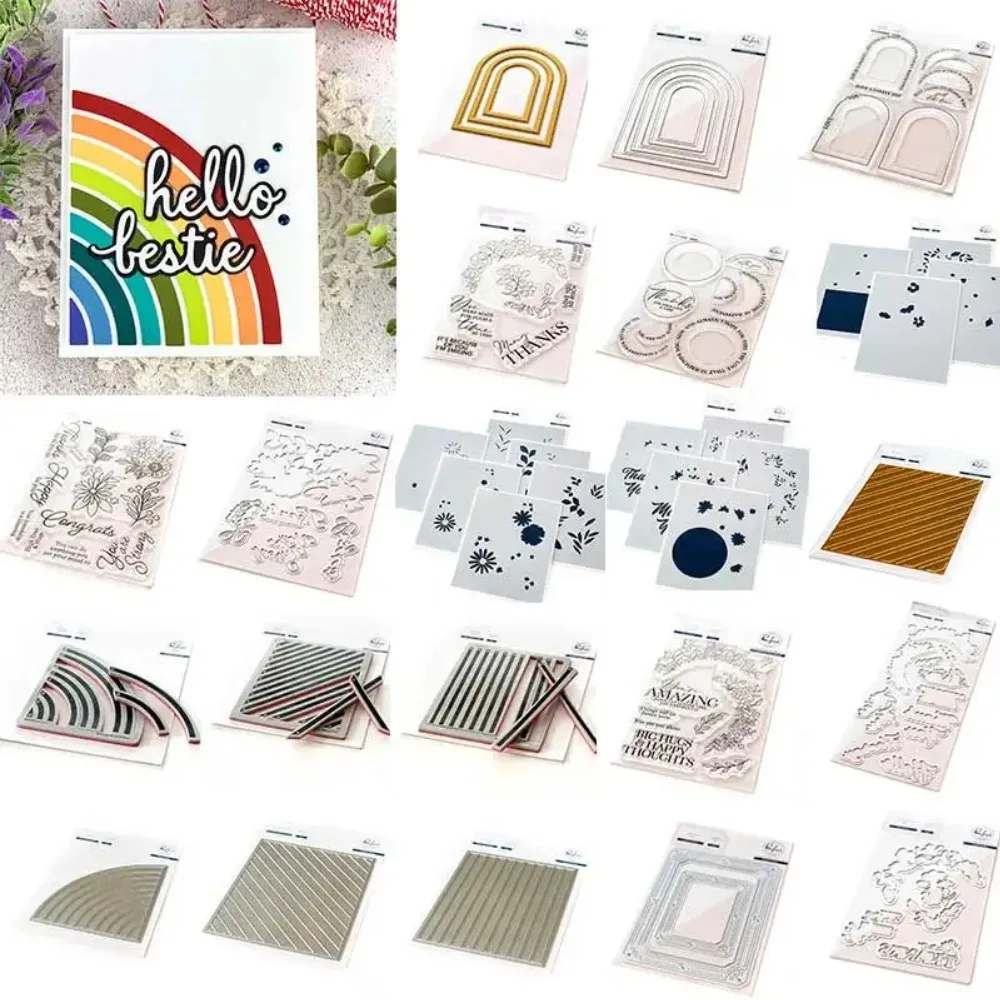 Симпатичные по форме горячие металлические штампы из фольги для вырезания