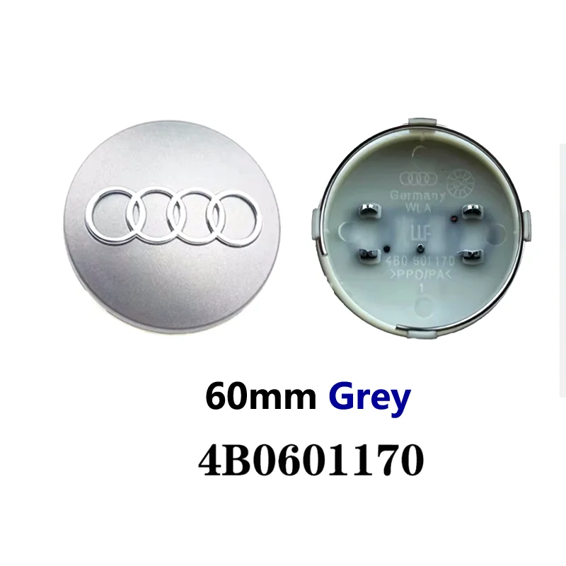 100 шт. для Audi A4 A6 A5 Q5 Q3 Q7 S3 S4 S5 S6 центральные колпачки автомобильных колес наклейка