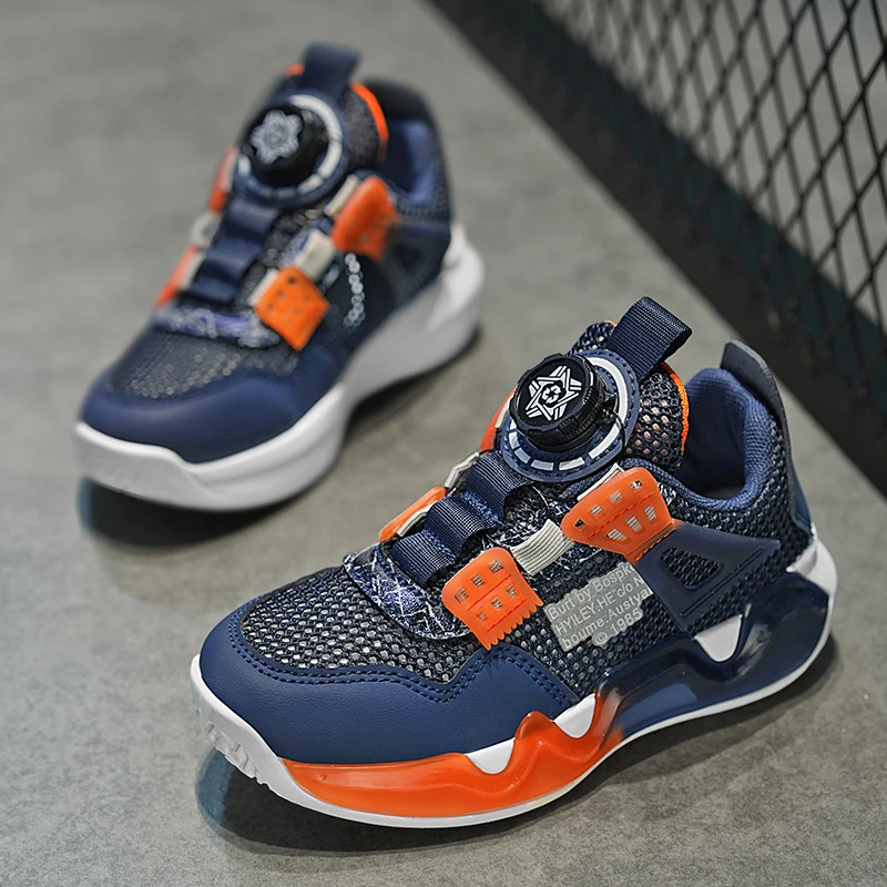 Summer Kids Sneakers Running Shoe For Boys Mesh Children Shoes Lightweight Casual Shoes Boys Basketball Shoes Chaussure Enfant