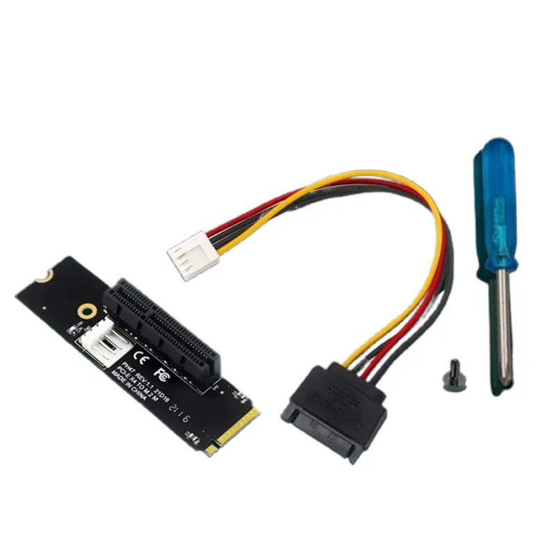 

Плата расширения PCI Express PCI-E на M.2 контроллер PCIe X4 на M.2 NGFF-адаптер жесткого диска, плата расширения для 2260/2280 SSD
