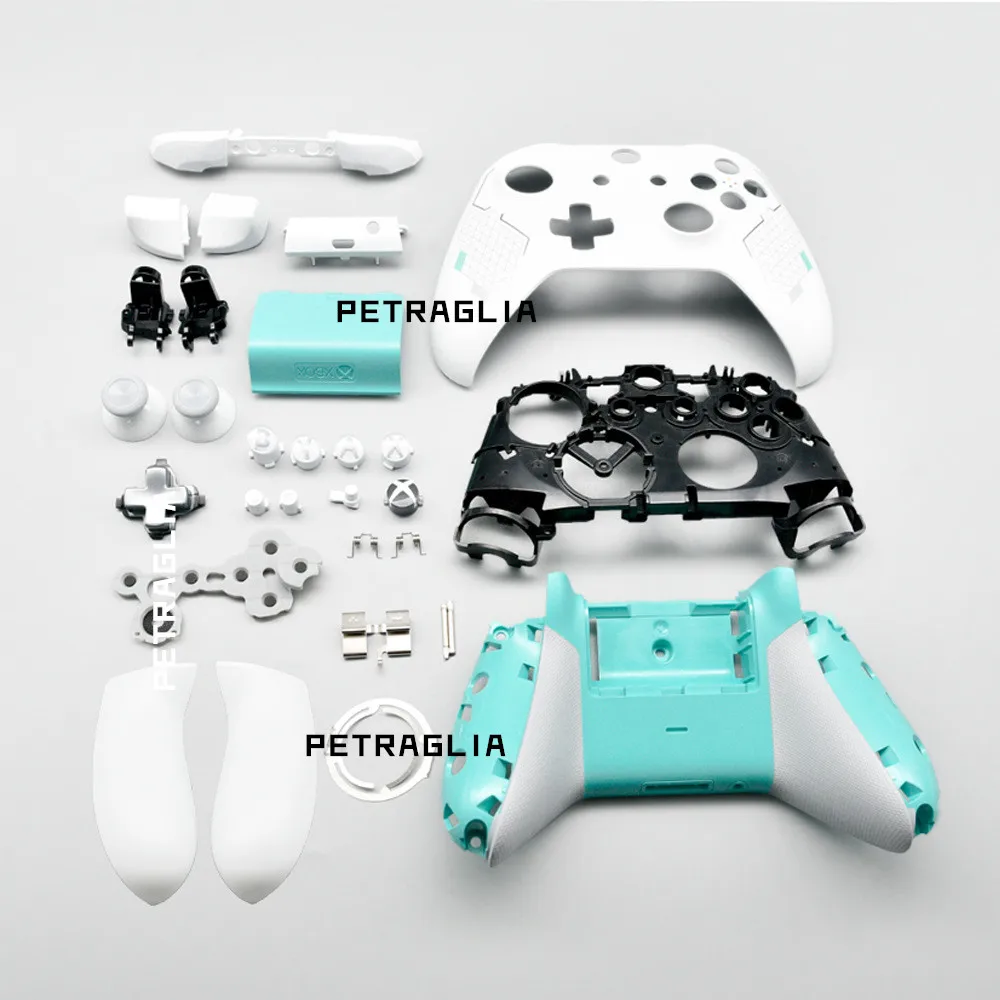 Черный синий для контроллера Xbox One S сменный Корпус Корпуса чехол лицевая панель