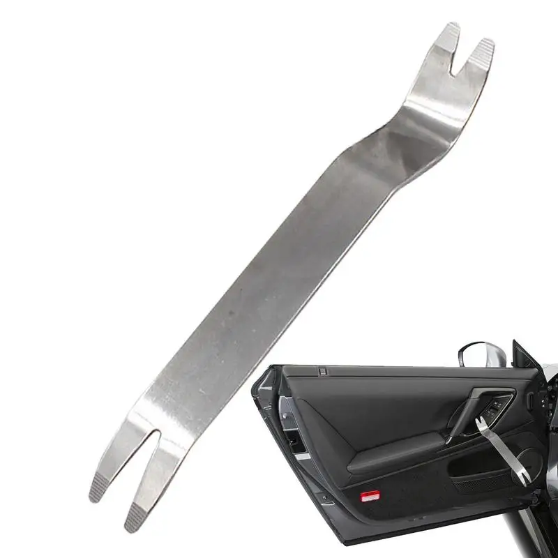 

Trim Removal Tool Stainless Steel Car Audio Tool Thickened Tool Auto Trim Tool Easy Door Panel Removal Tool Fastener Removal