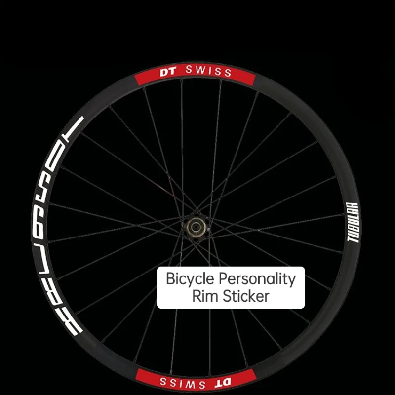 Road Bike Wheel Set Stickers MTB Rim Decals Cycling Reflective Sticker 20
